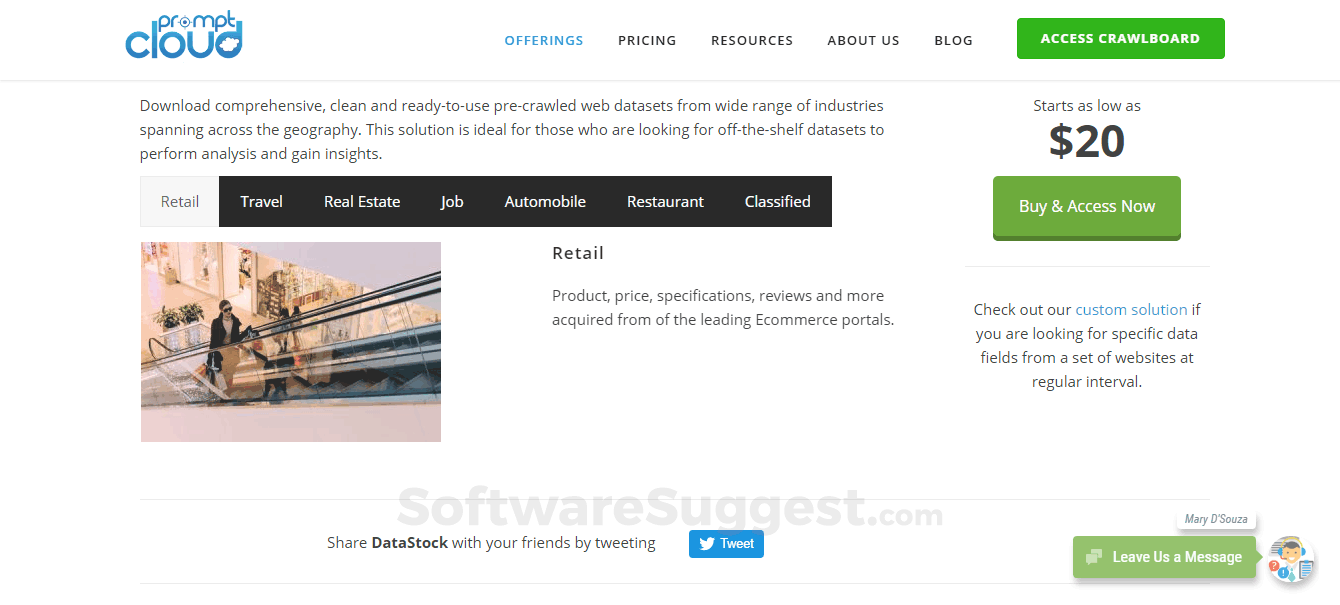 DataStock Screenshot1